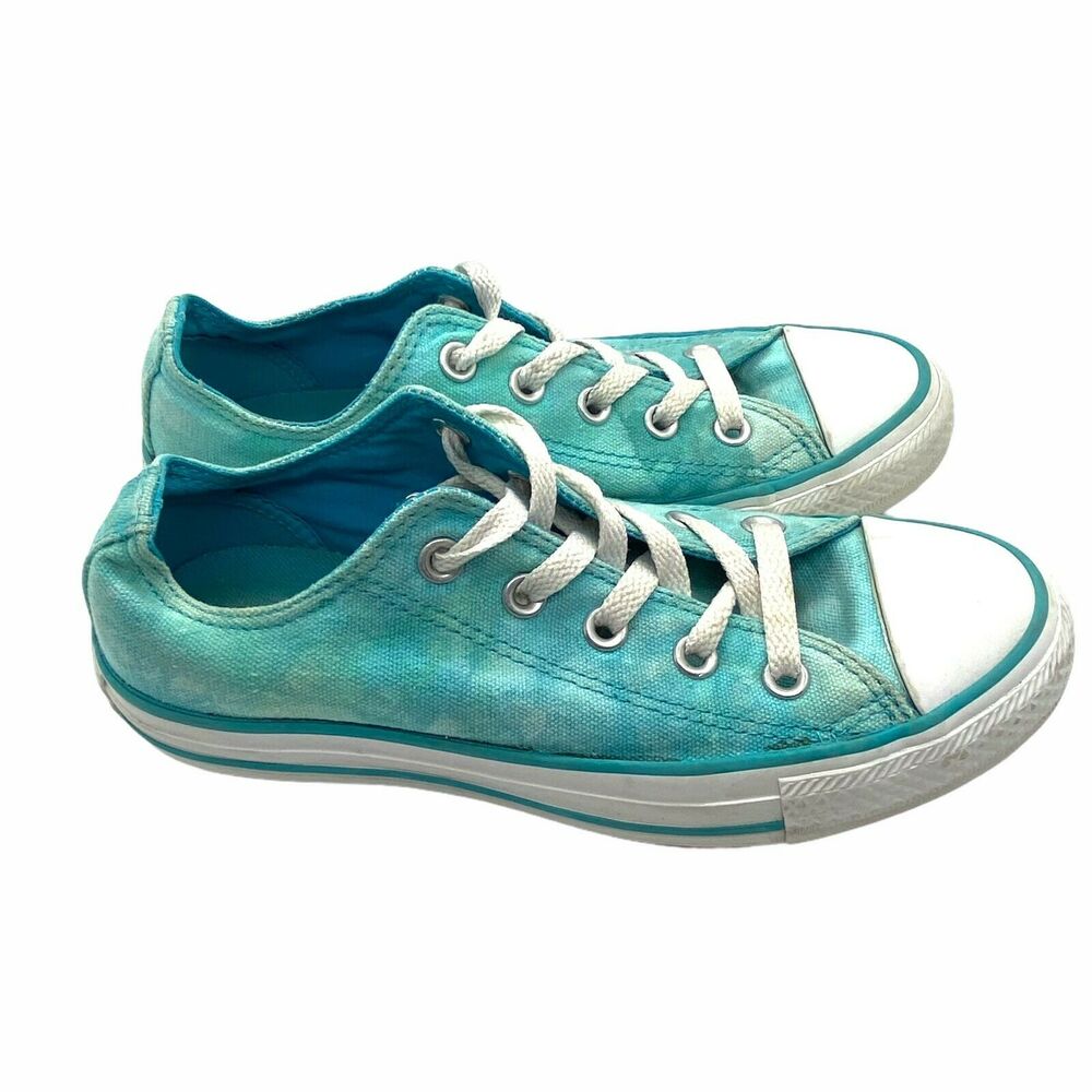 Converse Sneaker Shoes Women All Star Chuck Taylor 142453F Turquoise Sz W 6 M 4